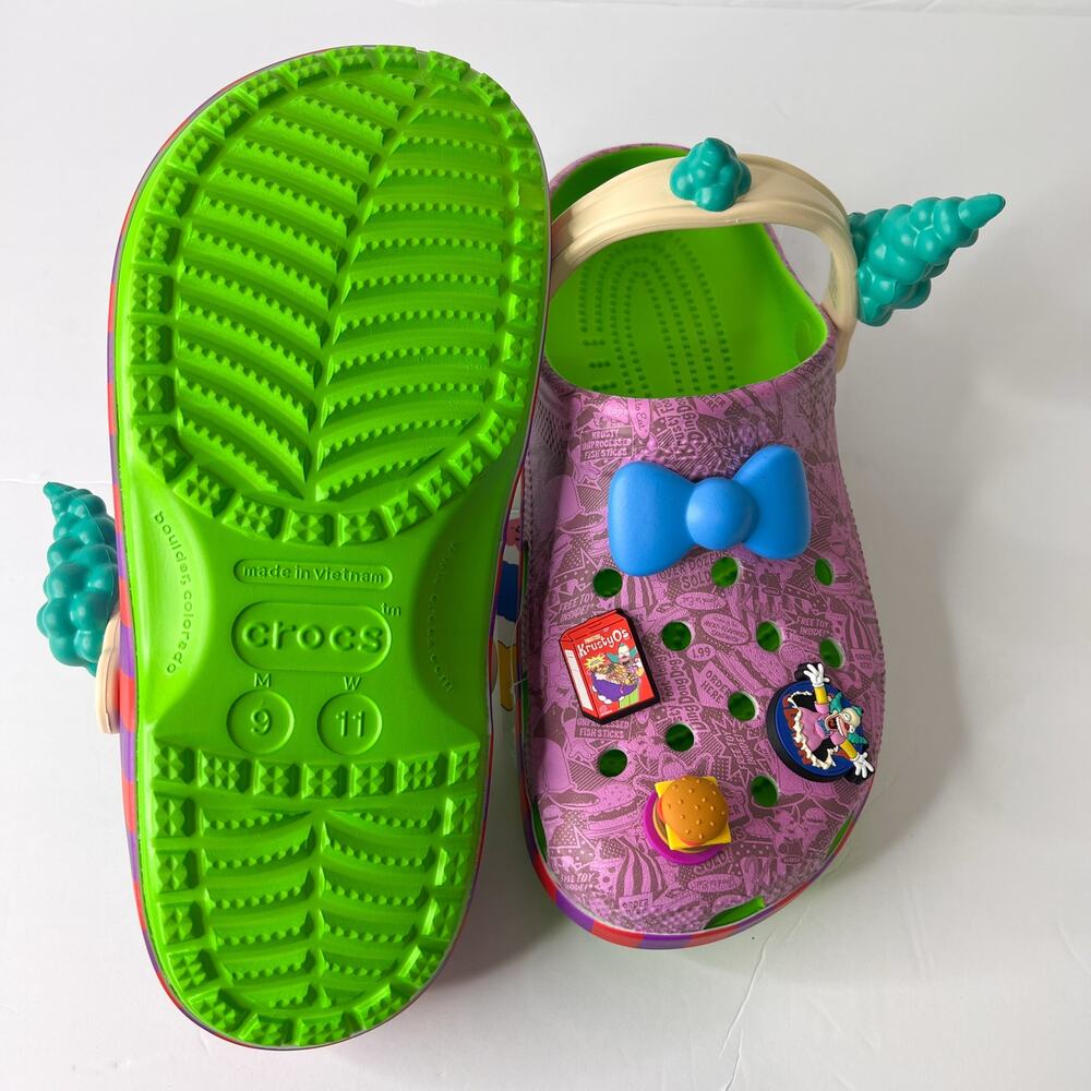 Crocs x The Simpsons Krusty the Clown Unisex  Classic Clog Size 8M /W10 - Picture 8 of 8